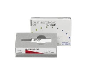 IPS e.max® ZirCAD inLab MO MO 1, B55, Packung 1 Stück