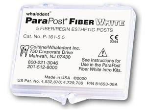 ParaPost® Fiber White, Stifte Größe 5.5, Ø 1,40 mm, Packung 5 Stück