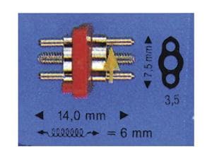 Medium-Dehnschrauben 1005 Typ 1005/14, Packung 10 Stück