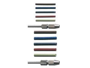 EVEFLEX PINS, mit Träger Nr. 42, braun, mittel, Bindung x-hart, 2 x 20 mm, Packung 100 Stück