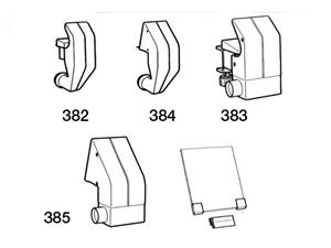 Absaug-Mäuler Typ 384, Auftisch-Version