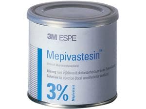 Mepivastesin™ (In Österreich nicht registriert) Zylinderampullen, Dose 50 x 1,7 ml