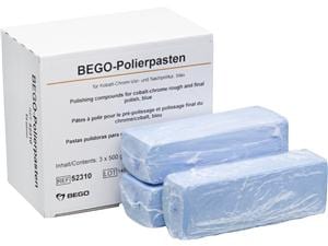 Polierpaste blau Block 500 g