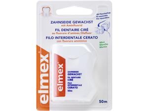elmex® Zahnseide - gewachst mint Spender 50 m