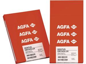 AGFA Dentus Ortholux Für Panorama-Aufnahmen, 12,7 x 30,5 cm, Packung 100 Stück