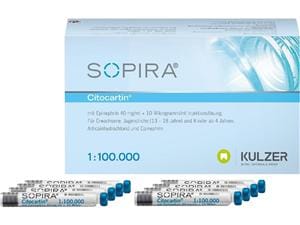 SOPIRA® Citocartin 1:100.000 Zylinderampullen, 50 x 1,7 ml