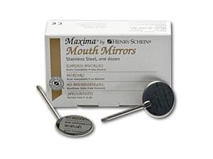 HS-Maxima® Mundspiegel, Mouthmirrors Nr. 3 plan, Ø 20 mm, Packung 12 Stück