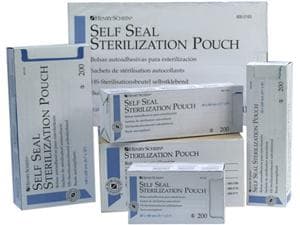 HS-Sterilisationsbeutel selbstklebend, Self seal Sterilisation Pouch Größe 89 x 254 mm, Packung 200 Stück