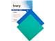 Ivory® Kofferdam Latex für Erwachsene Blau, medium, Packung 36 Blatt