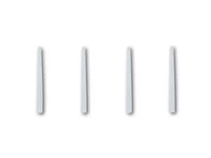 HS-Maxima® Glasfiberstifte - Nachfüllpackung Nr. 1, Ø 1.25 - 0.8 mm (weiß), Packung 10 Stück