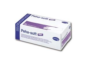 Peha-soft® Vinylhandschuhe puderfrei Größe S, Packung 100 Stück