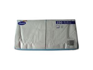 Zellstoffservietten Tissue Uni Weiß, 3-lagig, Packung 250 Stück