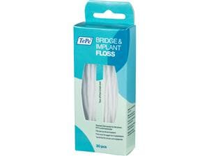 TePe® Bridge & Implant Floss Packung 30 Fäden