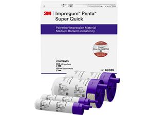 3M Impregum™ Penta™ Super Quick Medium Body - Nachfüllpackung Schlauchbeutel 2 x 300 ml Basispaste und 2 x 60 ml Katalysato