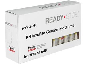 ReadySteel® Golden Medium® K-Flexofile® ISO 12, lila, Länge 21 mm, Packung 6 Stück
