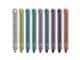 Crystal Tips HP, Packung 1.500 Stück Rainbow (Farben sortiert)
