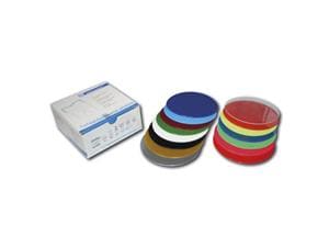 PLAY SAFE® Erkoflex-color - Farbset, einfarbig Ø 120 mm (rund) Stärke 2 mm, Packung 15 Stück