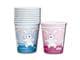 Mundspülbecher "Otto der Eisbär" Pink, 160 ml, Packung 100 Stück