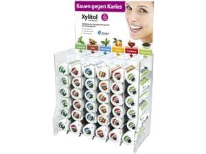 Xylitol Chewing Gum mit Display Packung 6 x 12 Dosen
