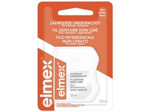 elmex® Zahnseide - ungewachst Ungewachst, Spender 50 m