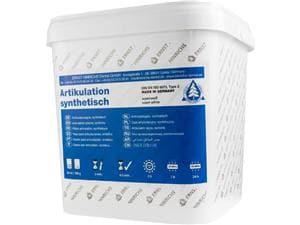 Artikulation Synthetikgips superweiß Eimer 10 kg