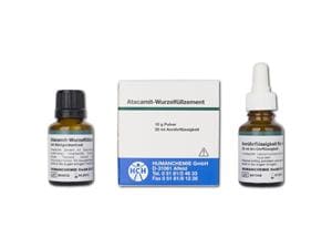 Atacamit-Wurzelfüllzement Packung 10 g Pulver und 20 ml Anrührflüssigkeit