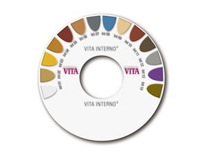 VITA INTERNO® Farbmusterscheibe Farbmusterschlüssel