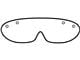 SAFEVIEW Schutzbrillen - Ersatzvisiere Klar, Packung 25 Stück