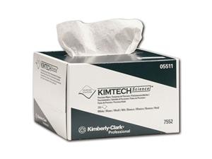 KIMTECH SCIENCE Präzisionstücher Format 11,45 x 23,3 cm, 1-lagig, Packung 280 Stück