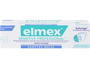 elmex® SENSITIVE PROFESSIONAL™ Zahnpasta plus sanftes Weiss Tube 75 ml