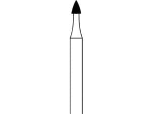 FG-Diamant, Form S 272 ISO 018, Körnung fein (rot)