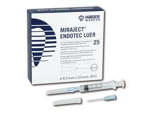 Miraject® Endotec Luer 21G, Ø 0,8 mm x 25 mm, Packung 25 Stück