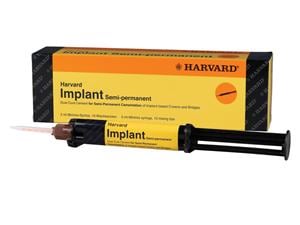 Harvard Implant Semi-permanent Universal, Spritze 5 ml + 10 Mischkanülen