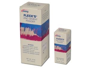 Fleck's Zement - Pulver Hellgelb, Packung 29 g