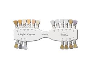 IPS Style® Ceram Massenfarbschlüssel Farbschlüssel für Impulse