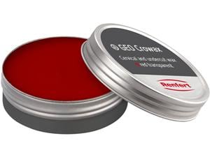 GEO Crowax Cervical- und Unterziehwachs Rot-Transparent, Packung 80 g