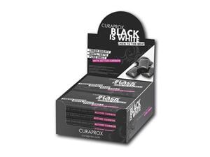 CURAPROX Black is White - Kaugummi Packung 12 x 12 Stück