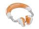 Composi-Tight® 3D Fusion™ Ring Lang, orange, Packung 1 Stück