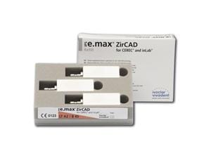 IPS e.max® ZirCAD CEREC/inLab LT - Blöcke B45 A2, Packung 3 Stück