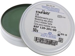 StarWax CB Modellierwachs Grün, Packung 50 g