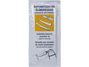 Auffangtuch für Ölüberschuss Größe 190 x 200 mm, Packung 50 Stück