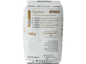 HS-Maxima® Alginat, Alginate Plus Beutel 2 x 500 g, Messbesteck und Leerdose