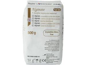 HS-Maxima® Alginat Quick, Alginate Plus Beutel 2 x 500 g, Messbesteck und Leerdose