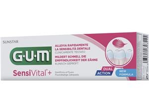 GUM SensiVital®+ Zahnpasta Tuben 6 x 75 ml