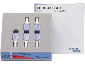 IPS e.max® CAD PrograMill - MO C14 MO 2, Packung 5 Stück