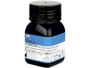 DIP & BRUSH K2 CAD/CAM Zirkonliquid A3.5, Packung 100 ml