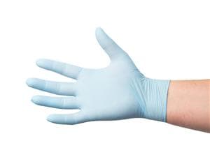 Gen-X Nitril Handschuhe, hellblau Größe L, Packung 100 Stück