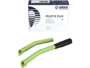 Pelotte Plus Grün, Packung 10 Stück