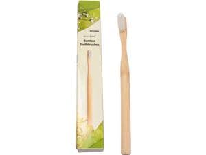 HS-Acclean® Bambus Zahnbürste Mit weißen Filamenten