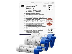 3M Impregum™ Penta™ H DuoSoft™ Quick - Nachfüllpackung Schlauchbeutel 2 x 300 ml Basispaste und 2 x 60 ml Katalysator